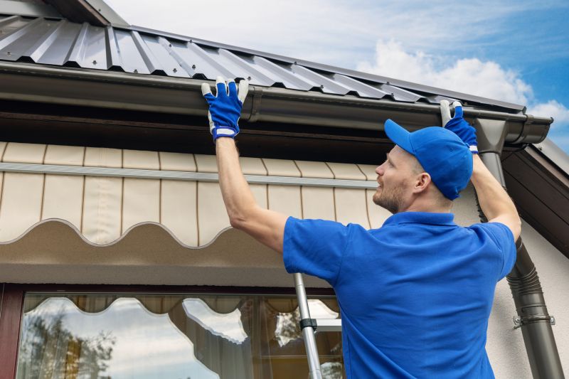 Gutter and Roof Flashing Repair